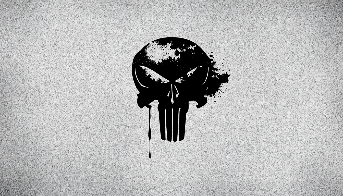 The Punisher Skull Wallpaper