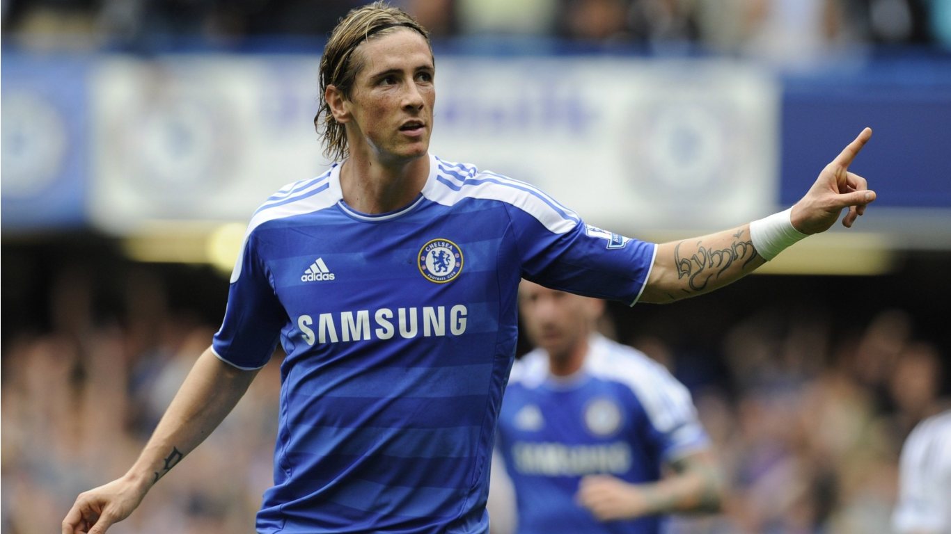 Top Footballer Wallpaper Fernando Torres Chelsea