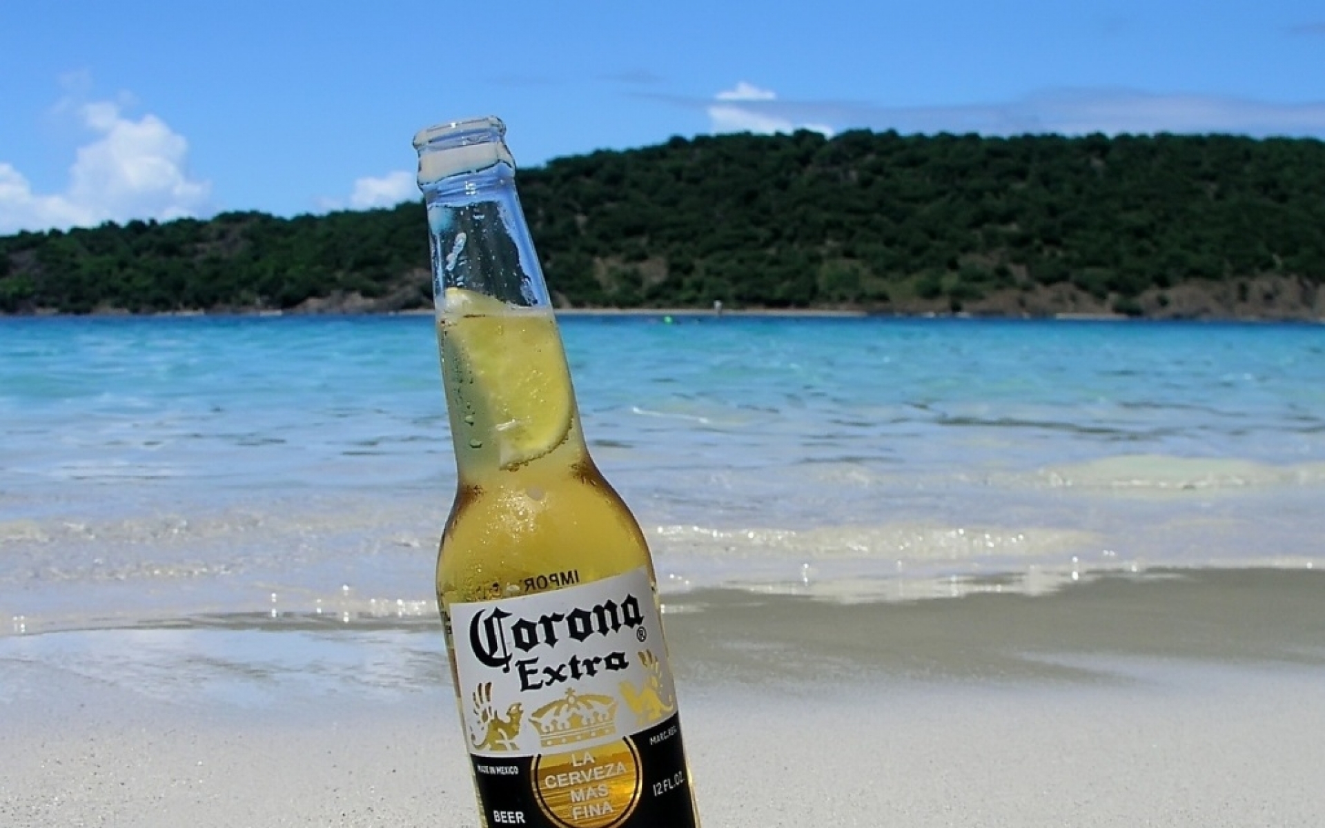 Beers Beach Bottles Corona Wallpaper
