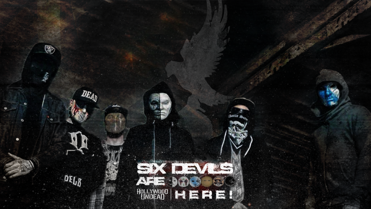 Hollywood Undead   Six Devils Are Here WallpaperGet the bigger HD
