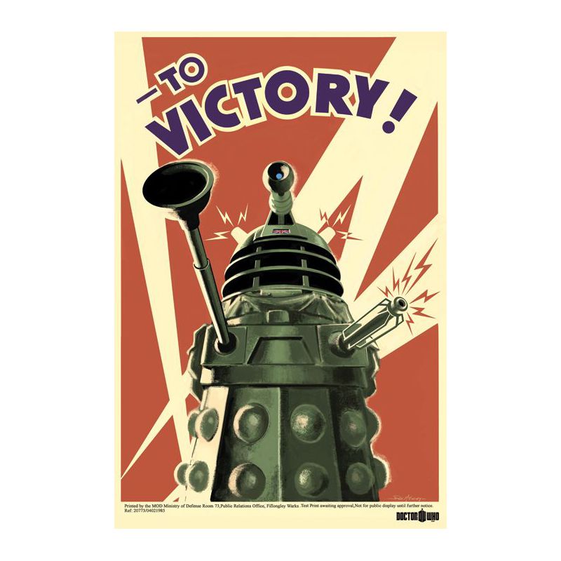 Maxi Poster Doctor Who Dalek To Victory Jpg
