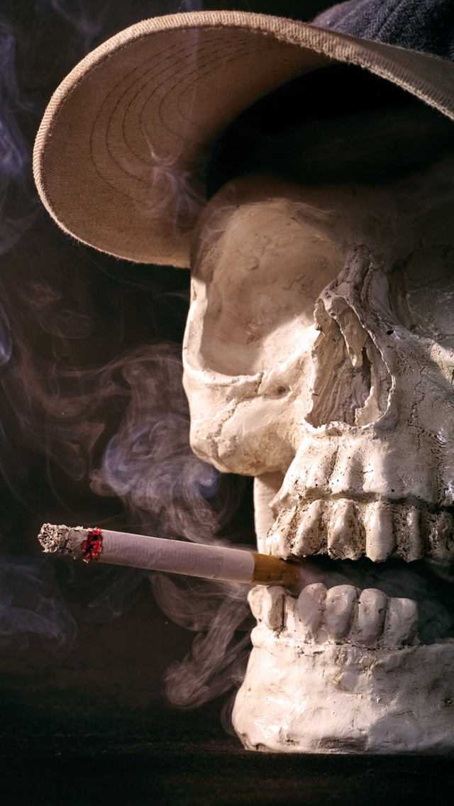 Skull Smoking, Skull Smoke HD wallpaper | Pxfuel