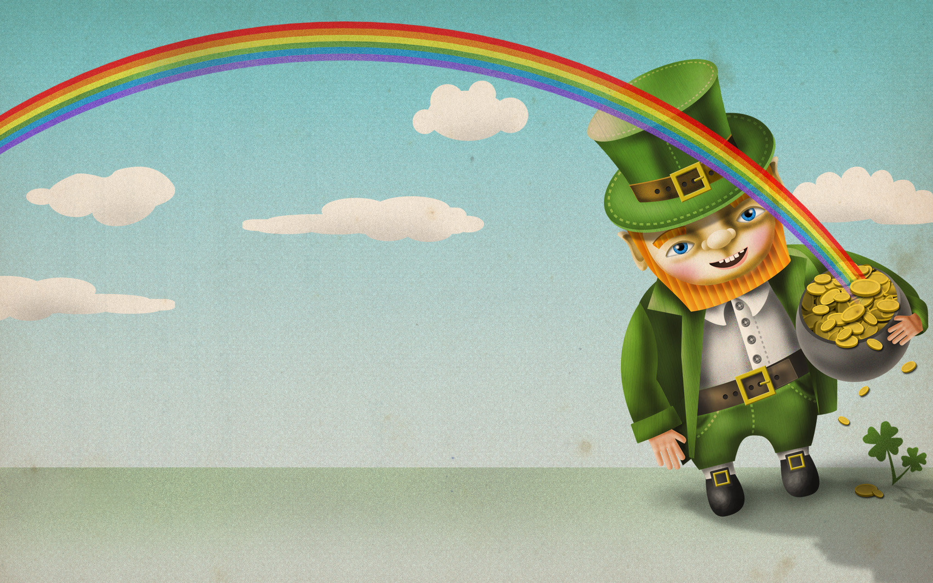HD Leprechaun Computer Background Id For
