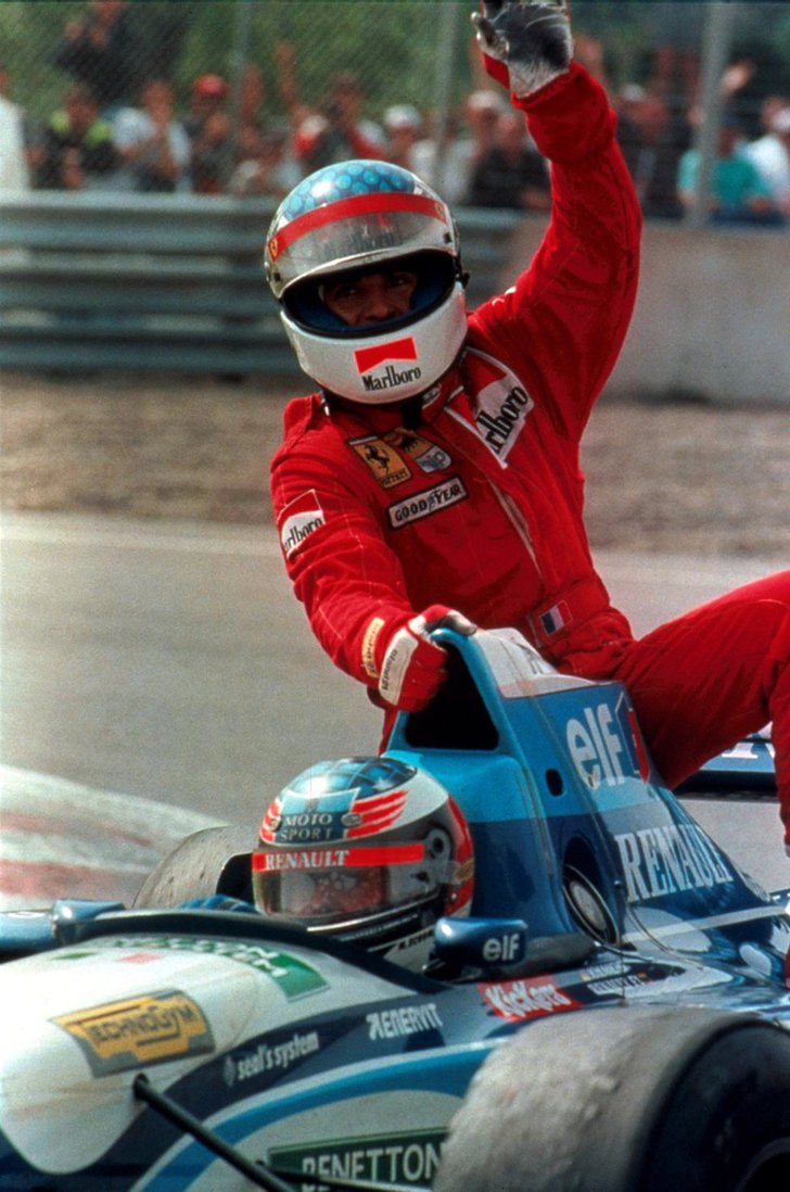 Jean Alesi Michael Schumacher Canada By F1 History On