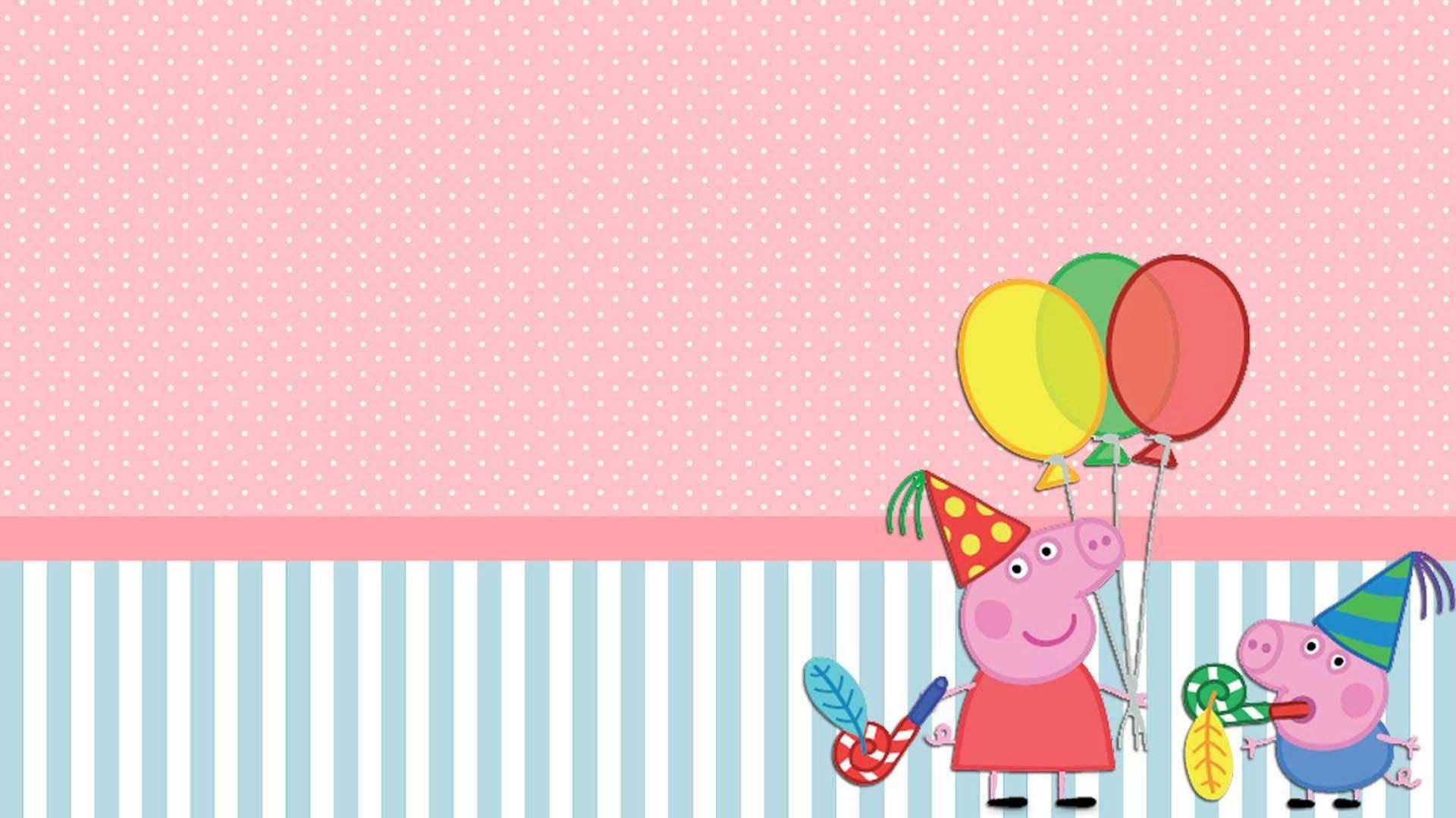 🔥 Free Download Celebration With Peppa Pig Ipad Wallpaper by @jbaker66 ...