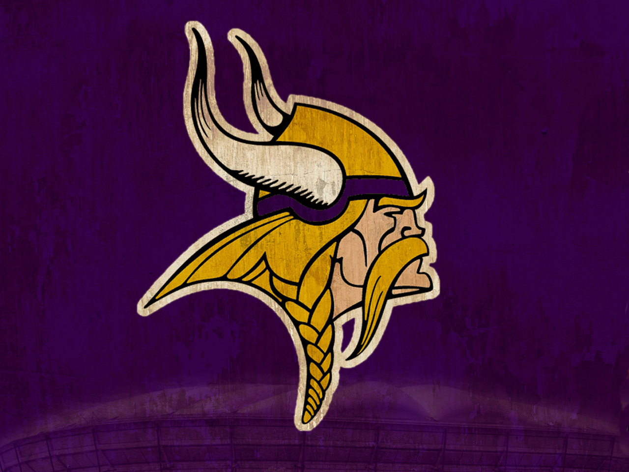 Cool Minnesota Vikings Logo Wallpaper