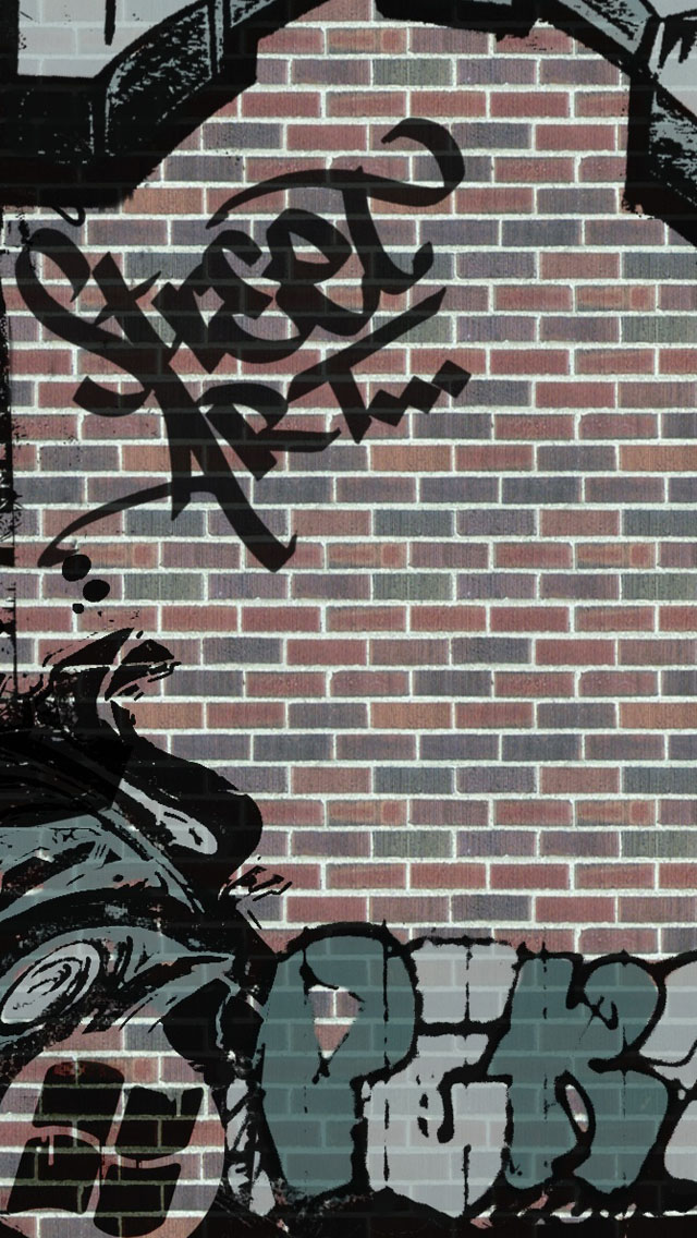 Graffiti iPhone Wallpaper