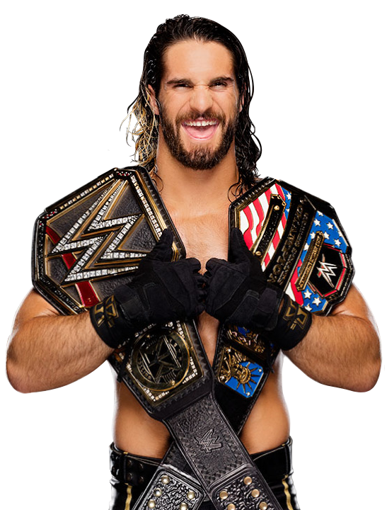 Seth Rollins Wwe And Us Champion By Nibble T