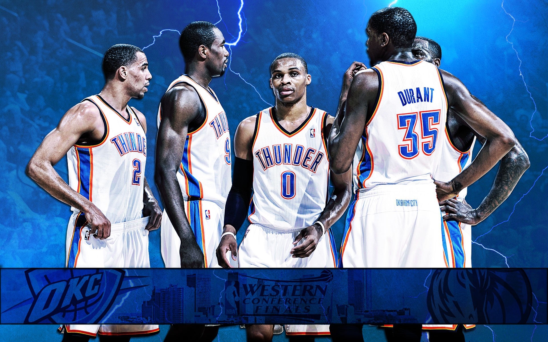Oklahoma City Thunder Desktop Wallpaper