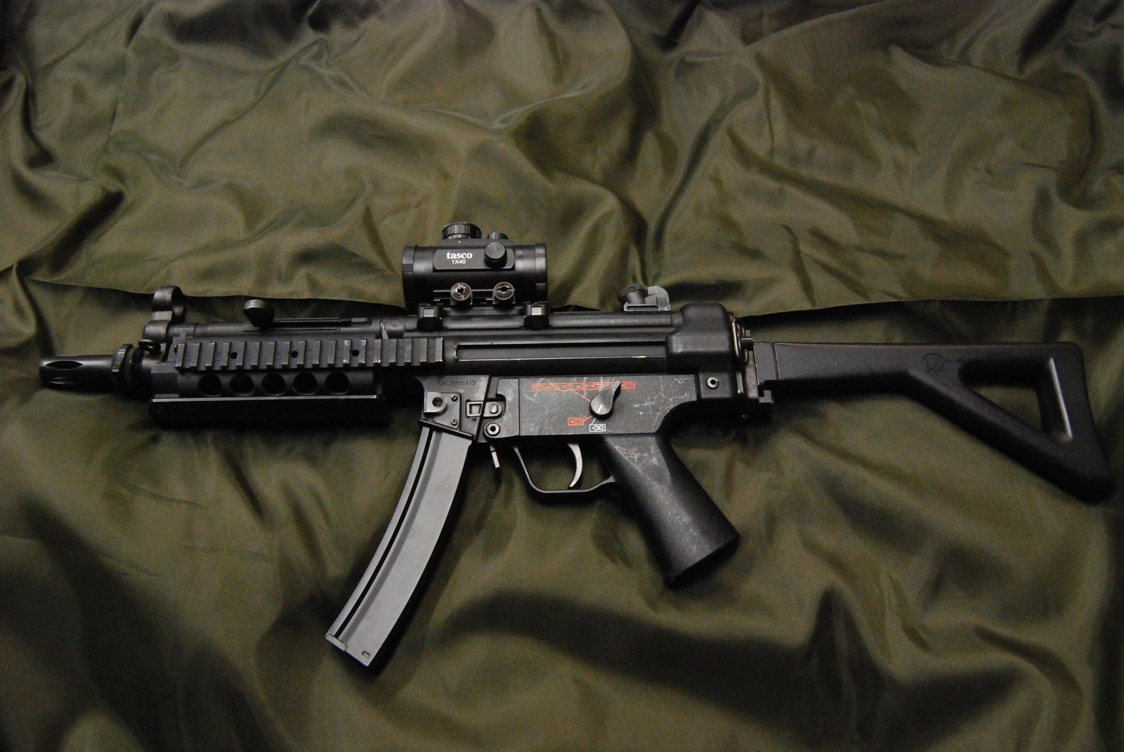 Mp5 A Submachine Gun Sig Sauer Weapons Wallpaper Weapon