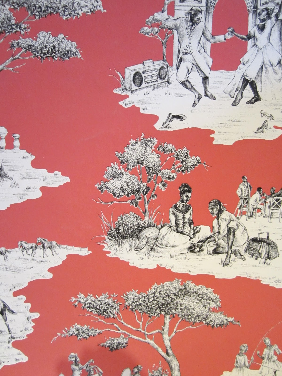 Toile De Jouy By Way Of Harlem The Paper Trail