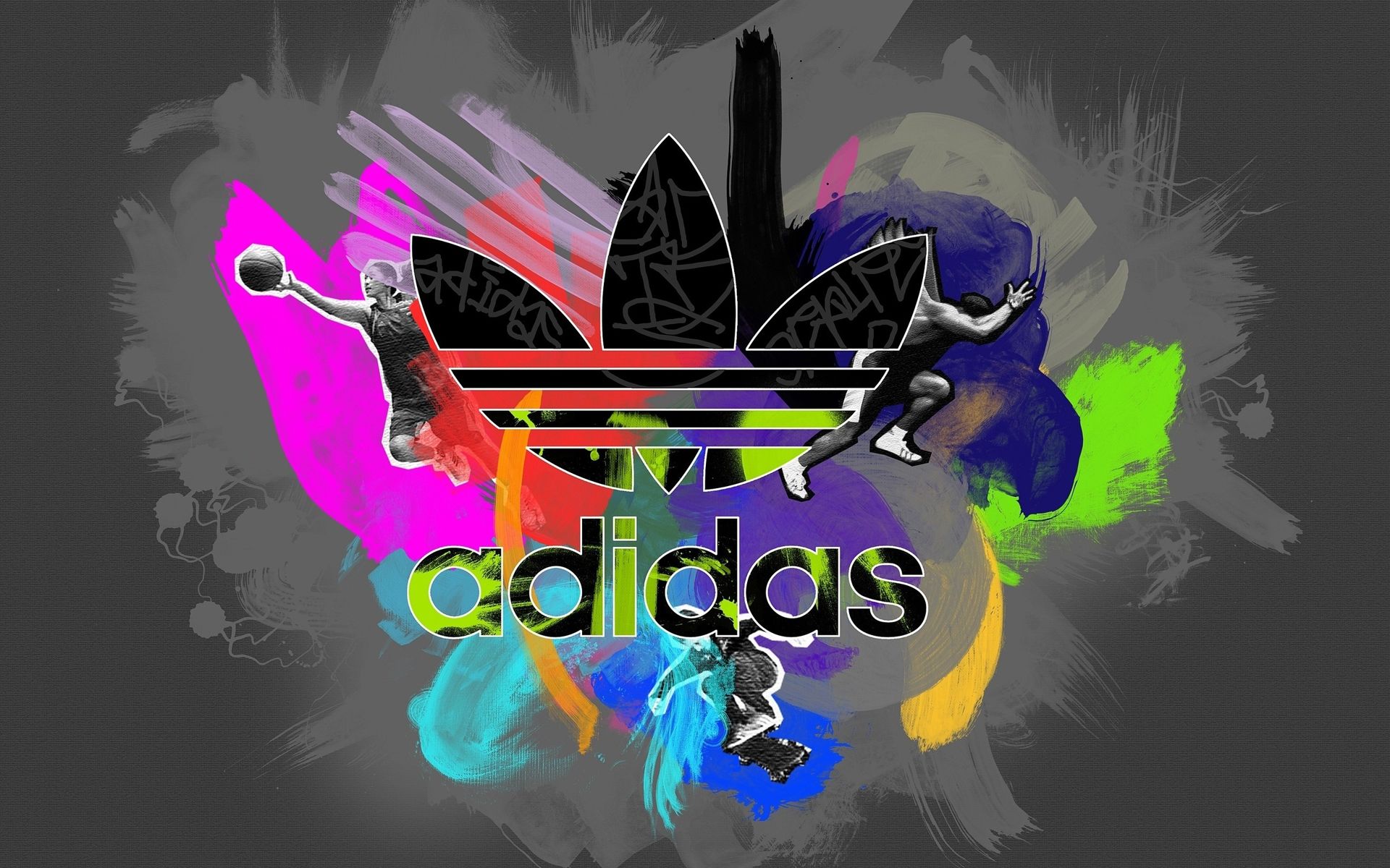 Cool Adidas Logo Wallpaper On