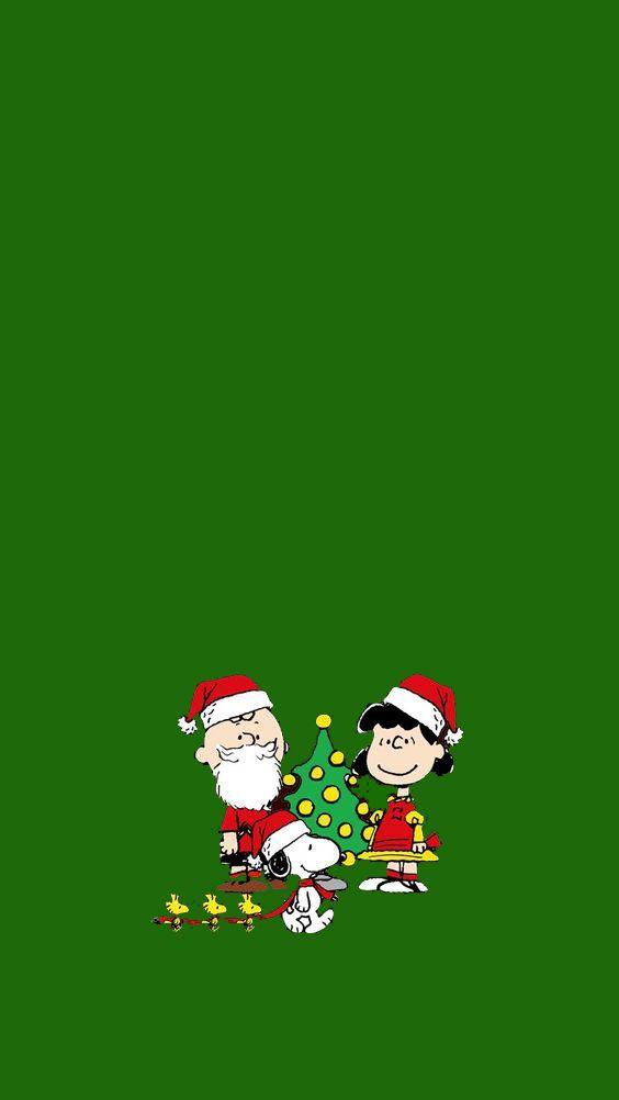 Snoopy 4ever Christmas phone wallpaper Snoopy christmas