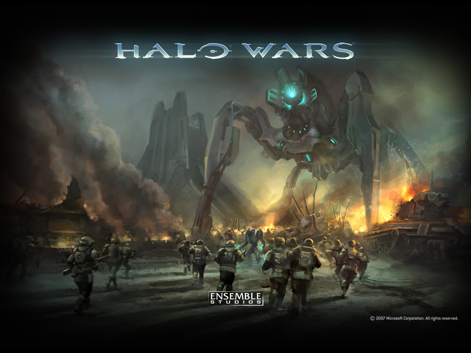 Halo Wars Xbox Fond D Cran