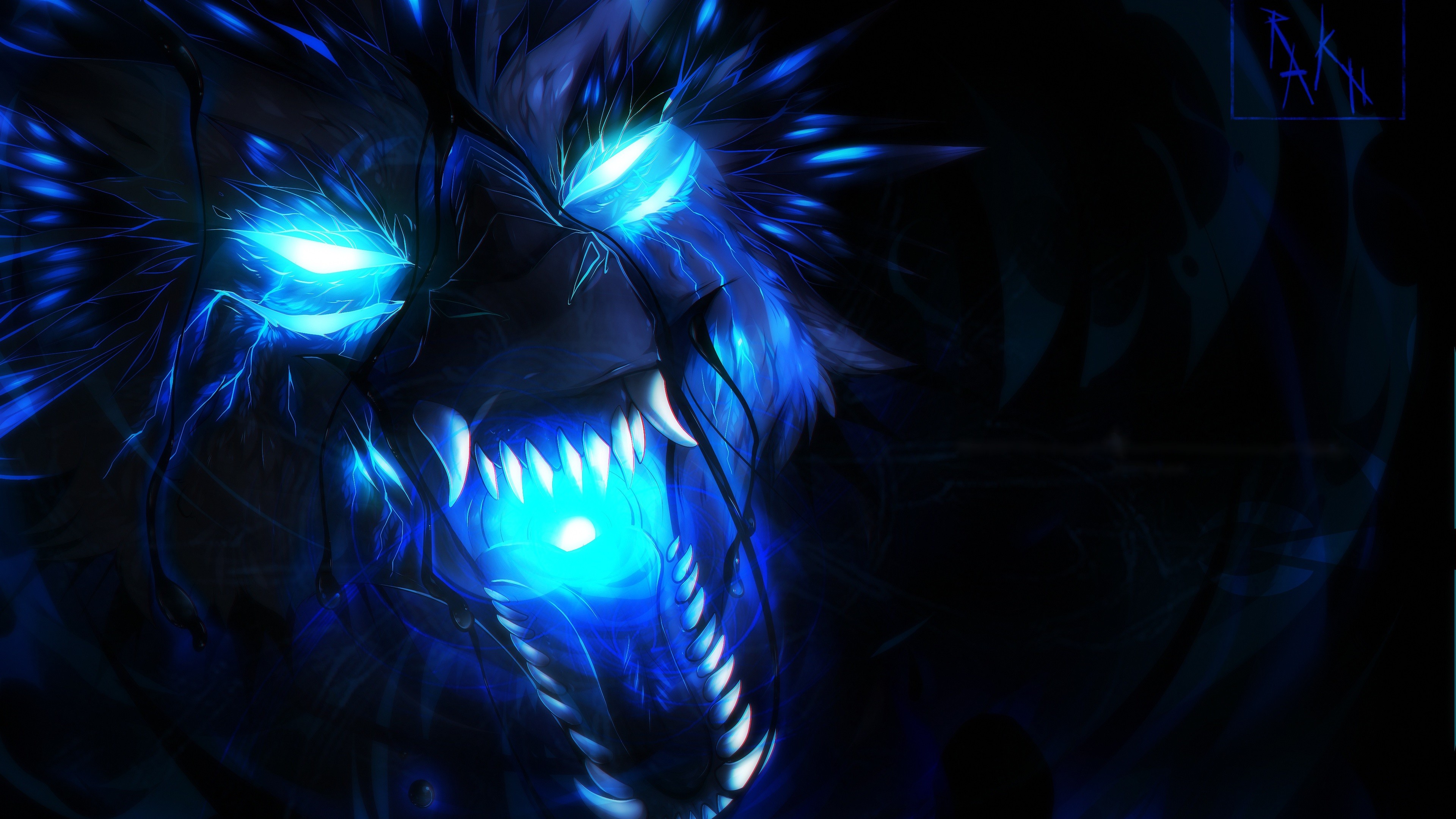 Blue Flame Wallpaper