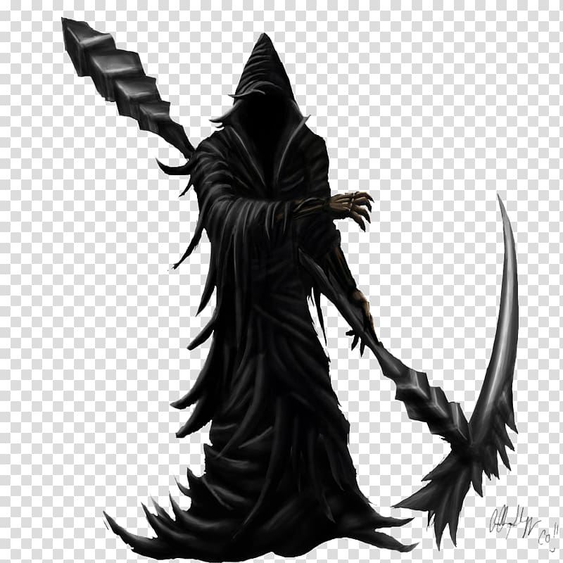 Black Grim Reaper Death Png Image Pngio