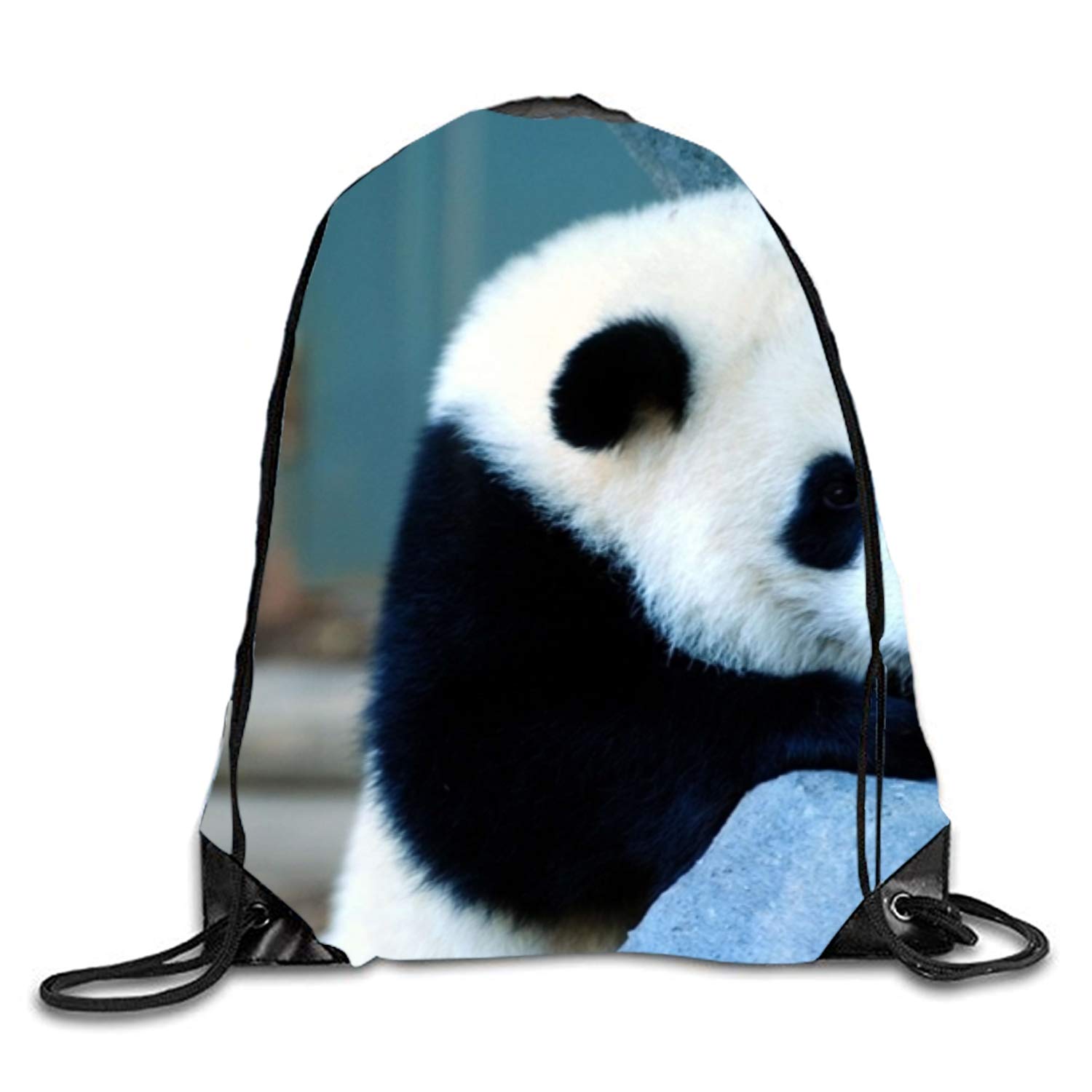 🔥 Free download Amazoncom Cute Panda Wallpaper Drawstring Backpack ...