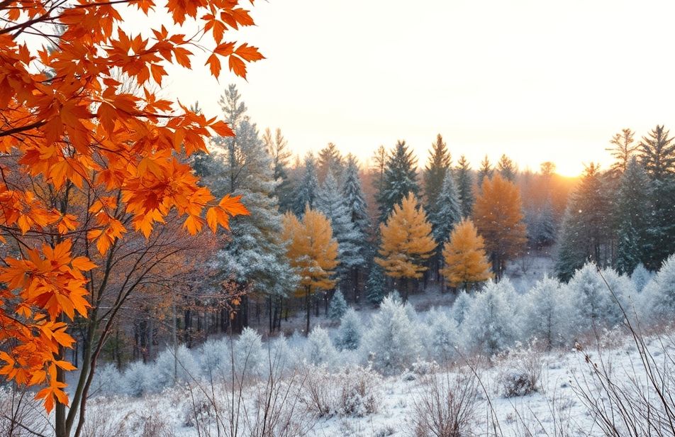Fall Winter Background Wallpaper