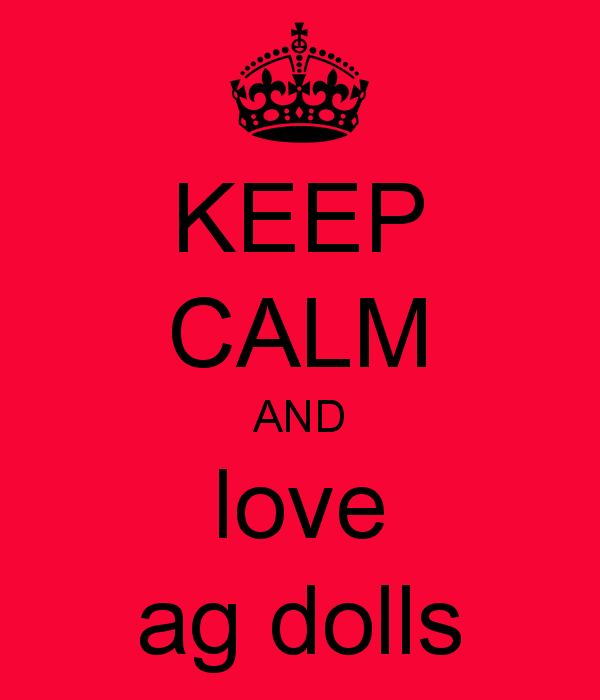 Keep Calm And Love American Girl Dolls