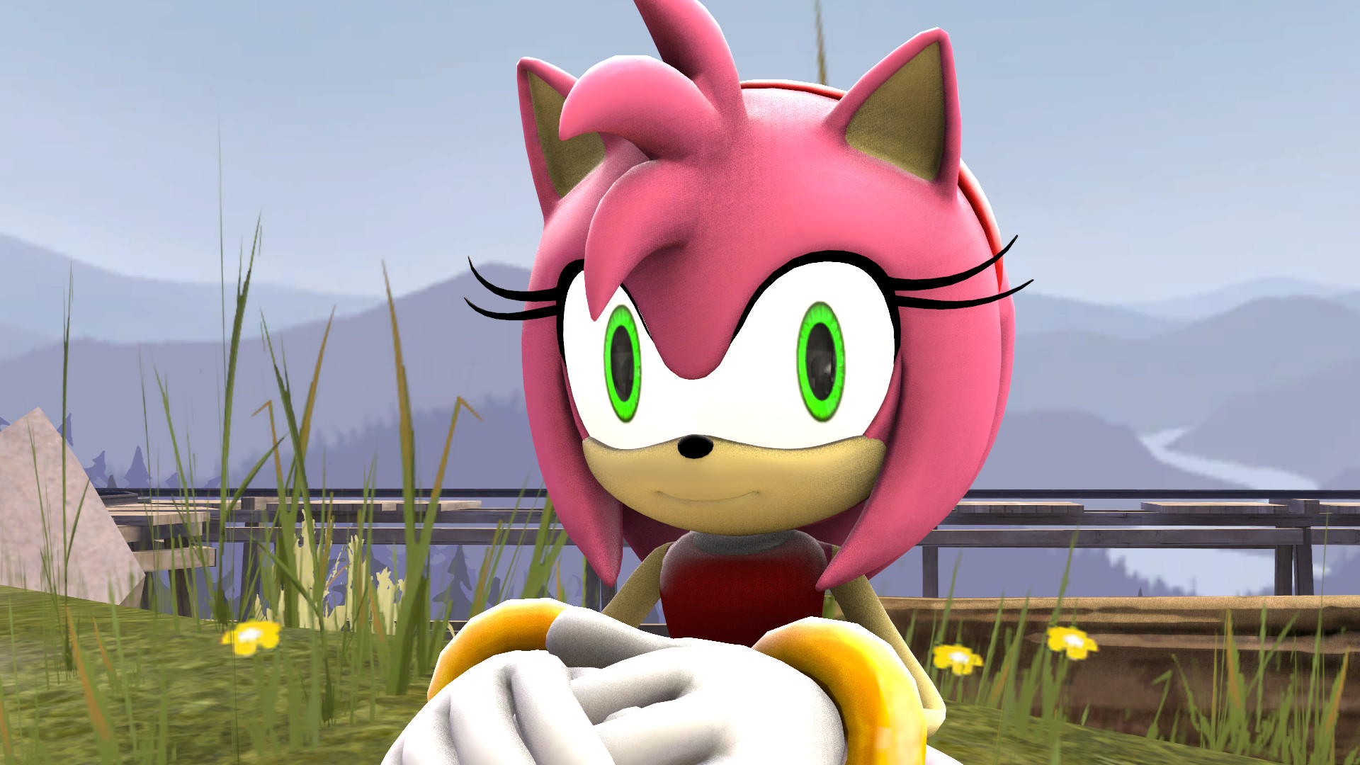 Amy Rose Wallpaper