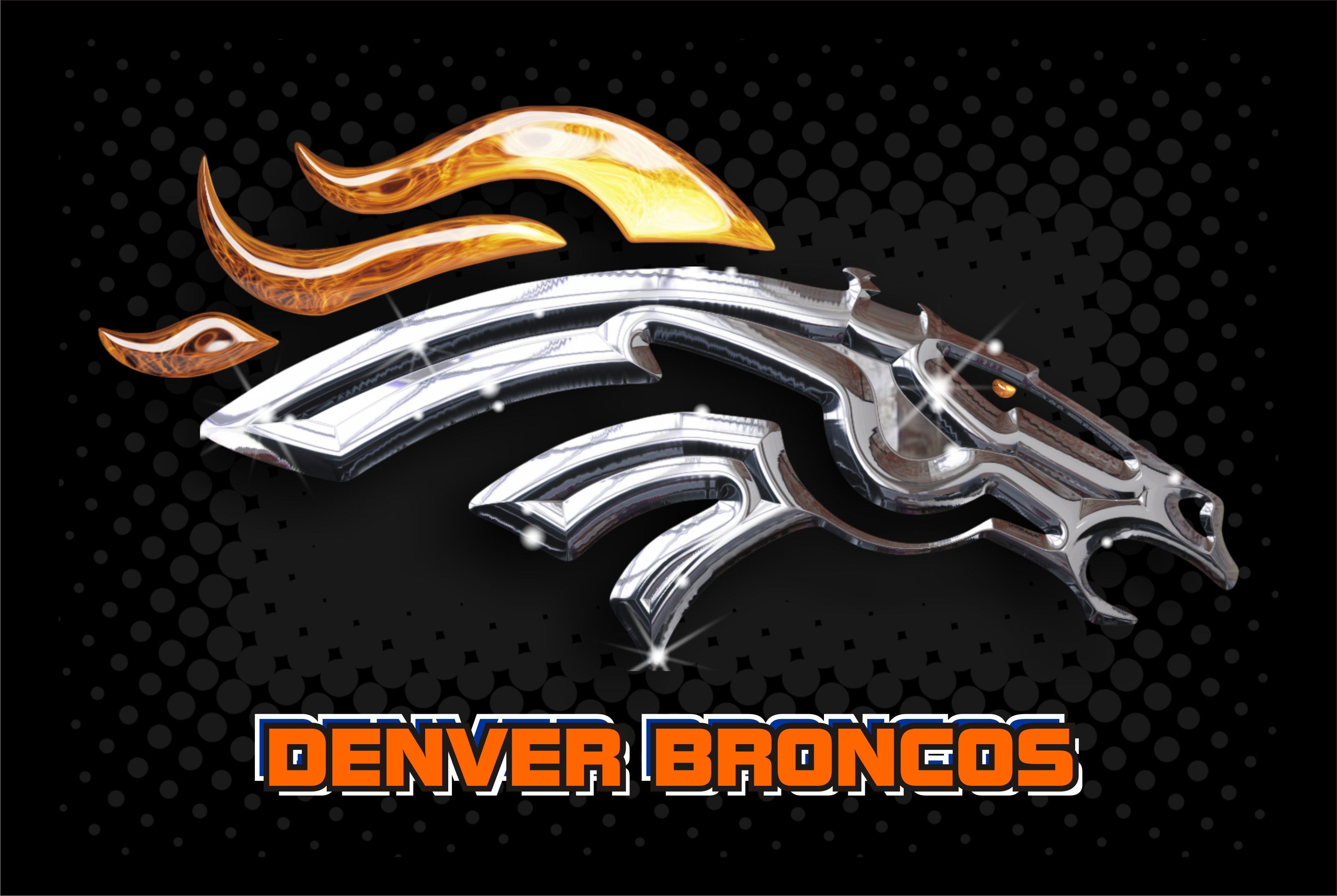 Denver Broncos 2014 Nfl Logo 3299x2212