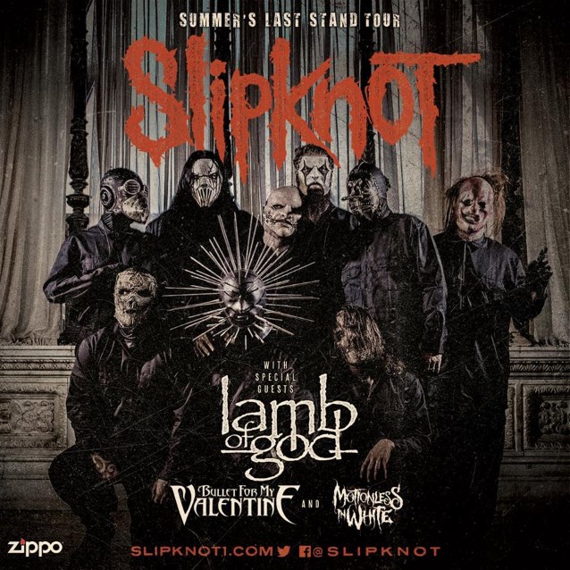 Tour With Lamb Of God Bullet For My Valentine Motionless In White