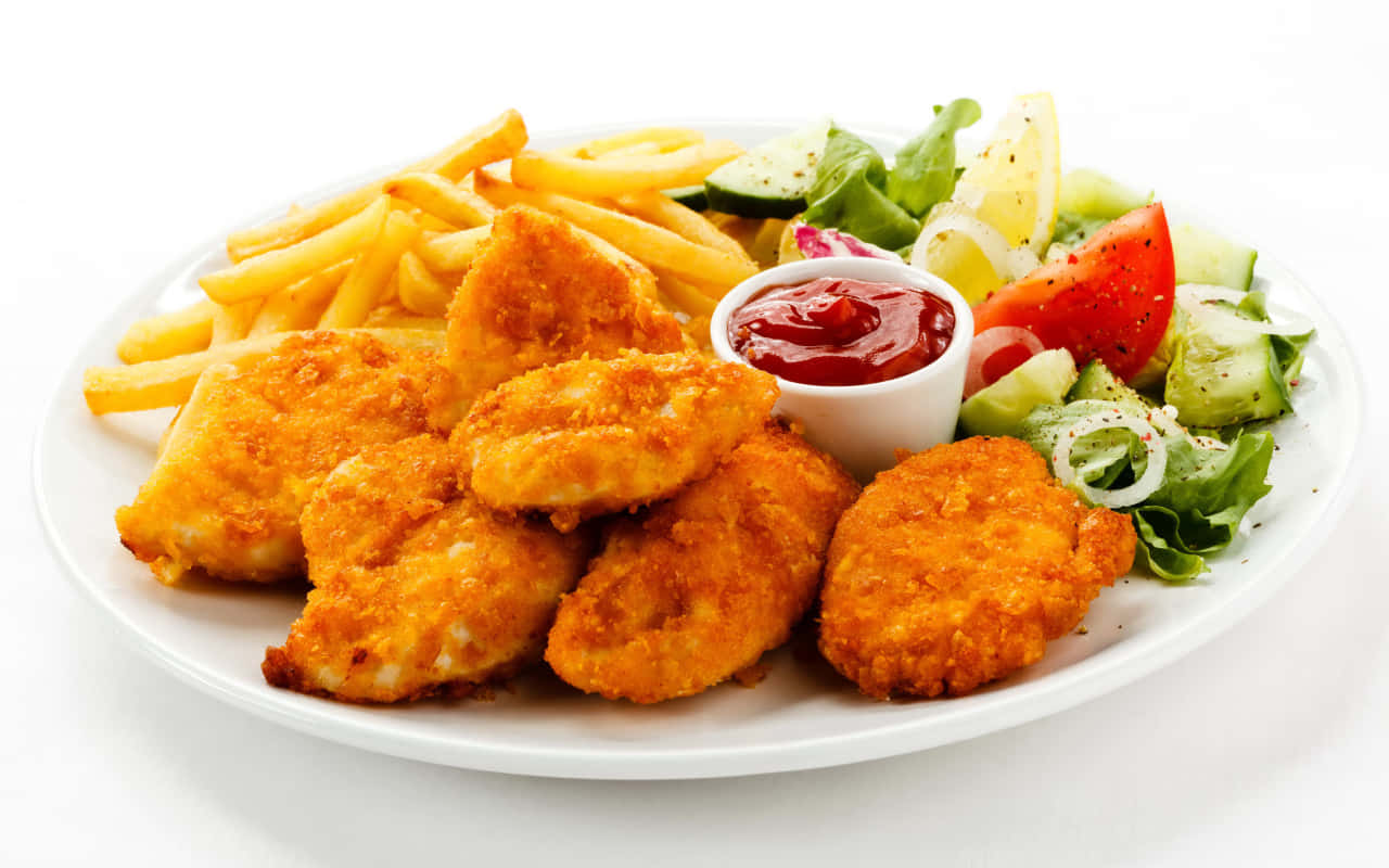 Chicken Nuggets Wallpaper