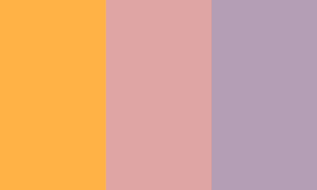 1280x768 pastel orange pastel pink pastel purple three color