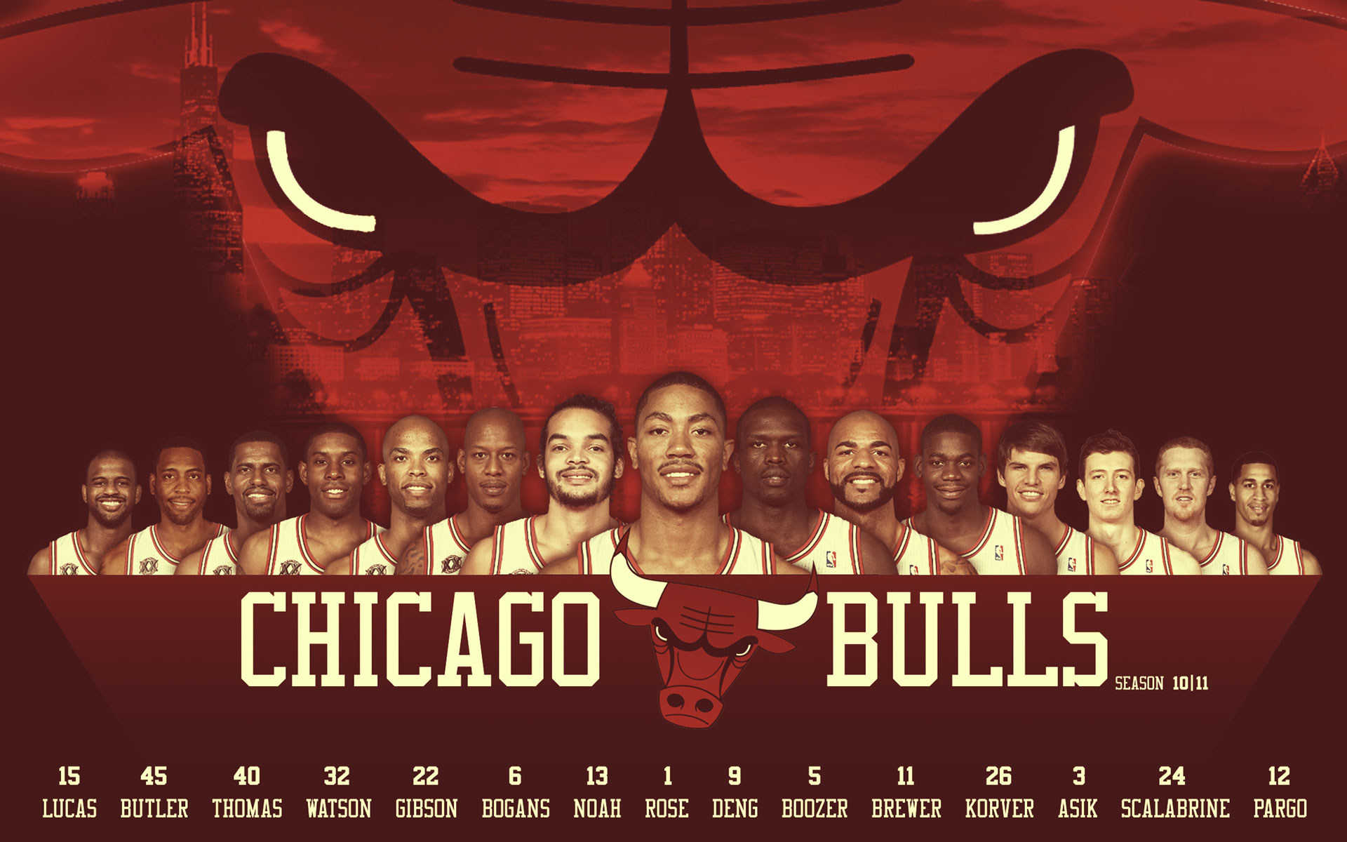 Chicago Bulls Players Basketball Wallpaper Fre High