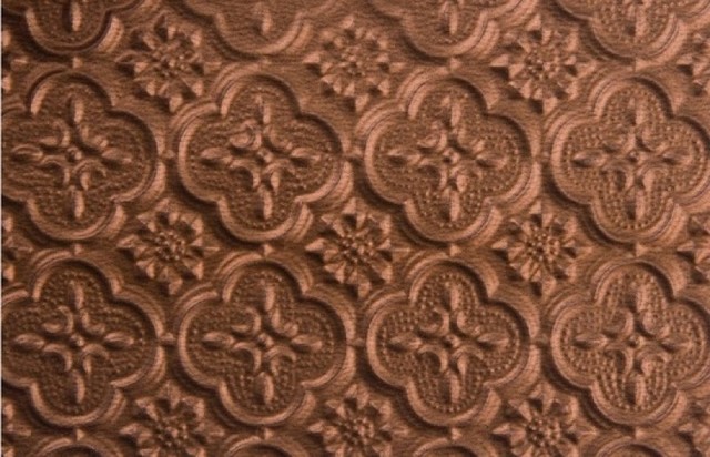 Tin Backsplash Roll Pvc Pattern Copper Wallpaper