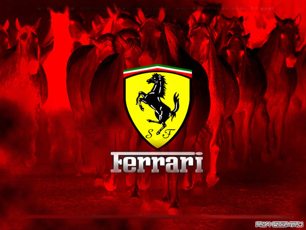 Free Download Wallpaper Ferrari Logo 1024x768 For Your Desktop