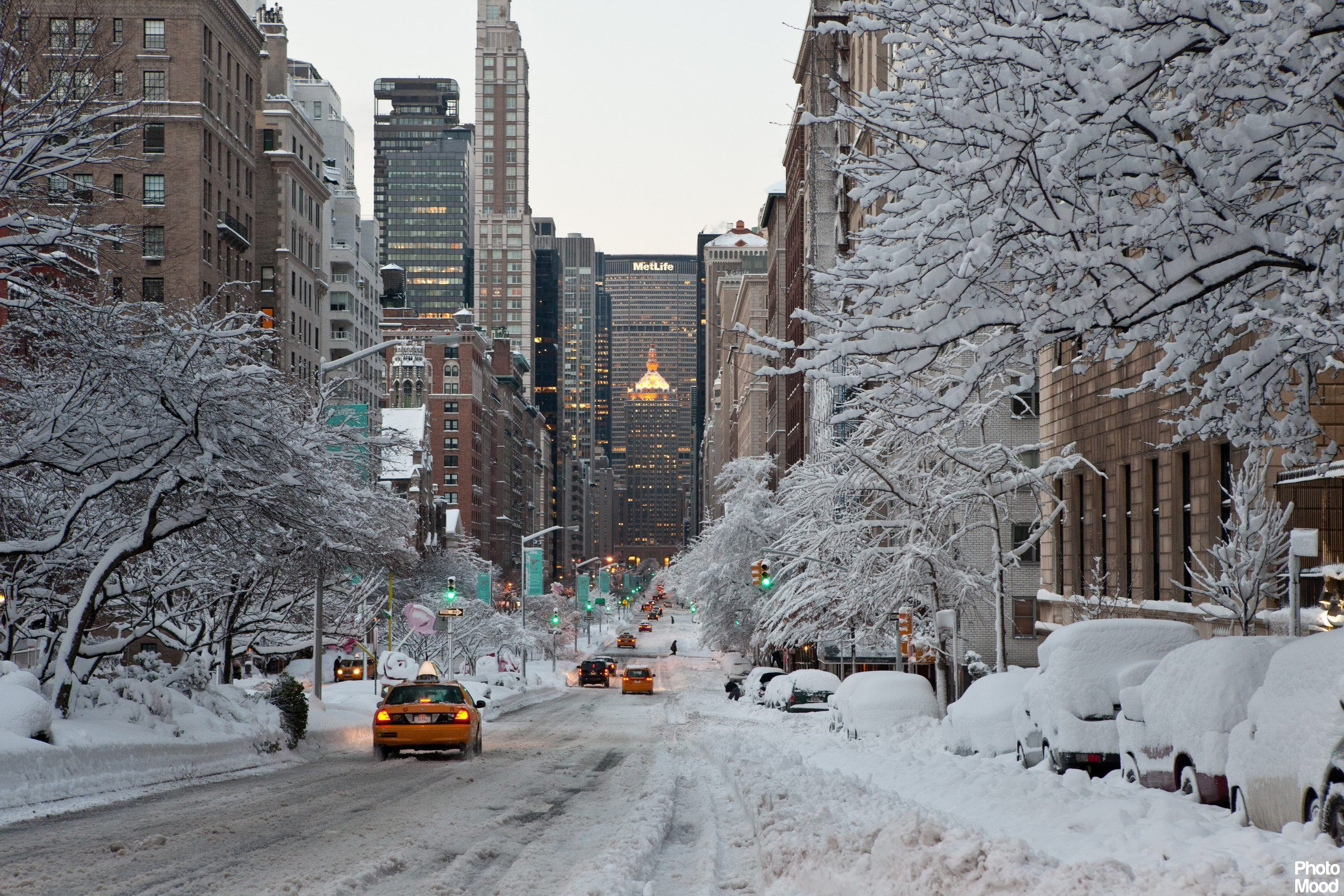 Winter in New York city Photo Mood