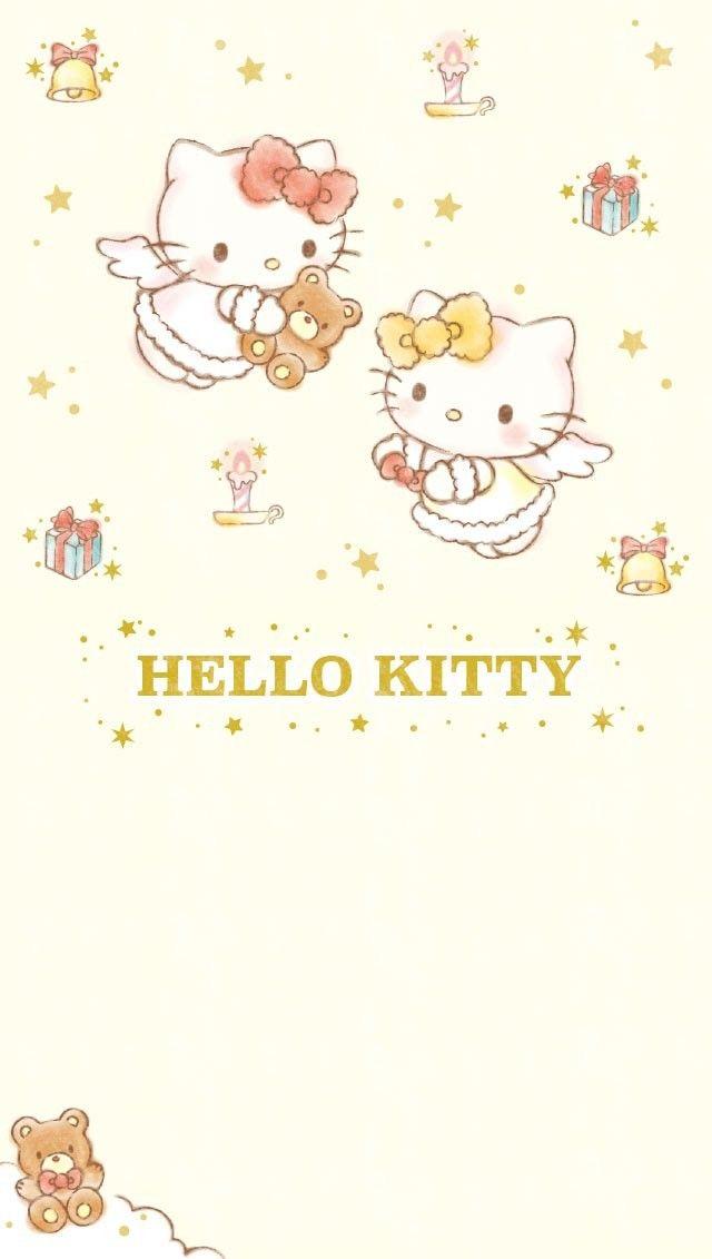 Kitty et Mimmy Wallpaper