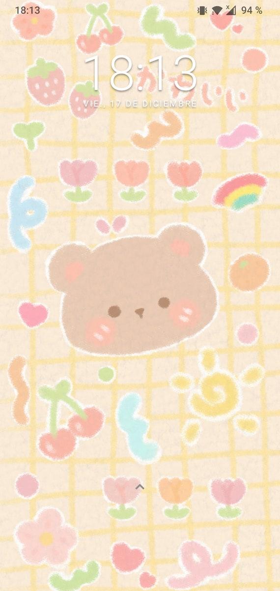 Cute Korean bear wallpaper  Bear wallpaper Cute korean Cute