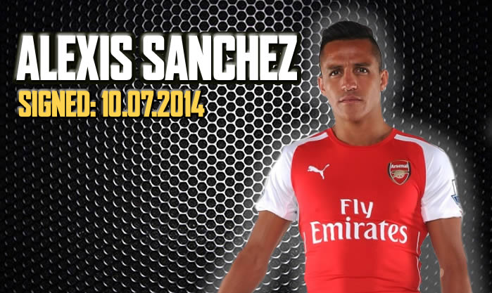 Alexis Sanchez Arsenal Football Wallpaper HD Picture