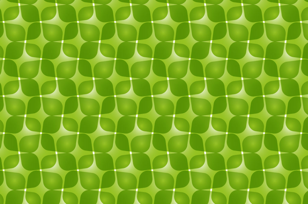 Green Retro Vector Pattern