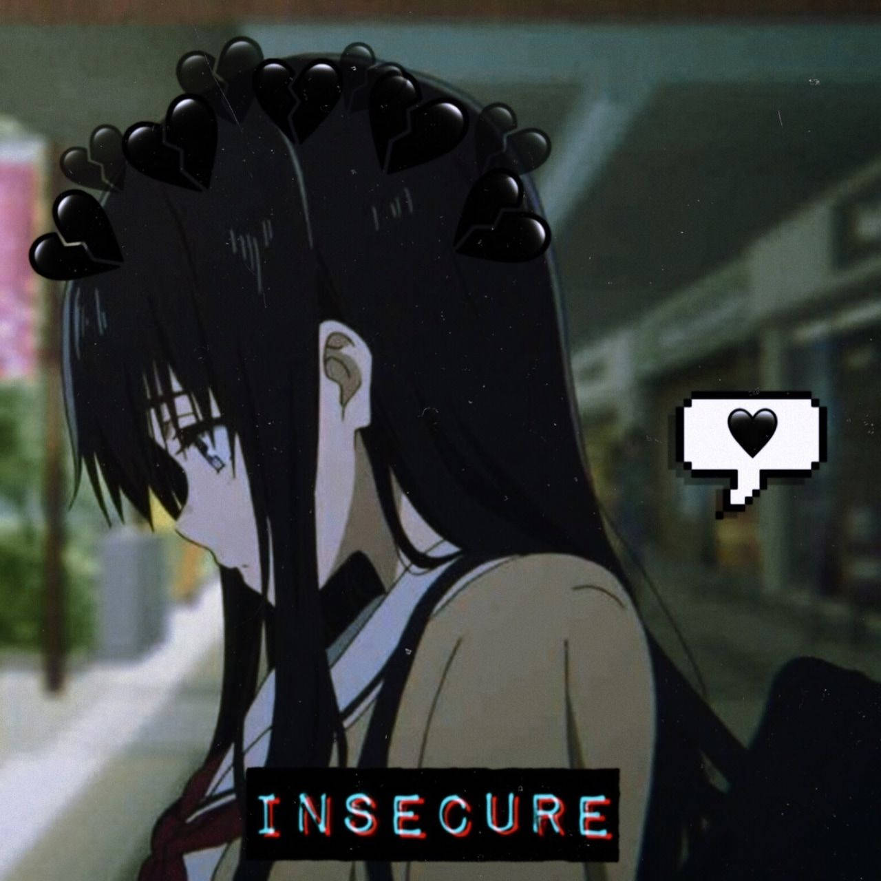 Sad Anime Aesthetic Wallpaper