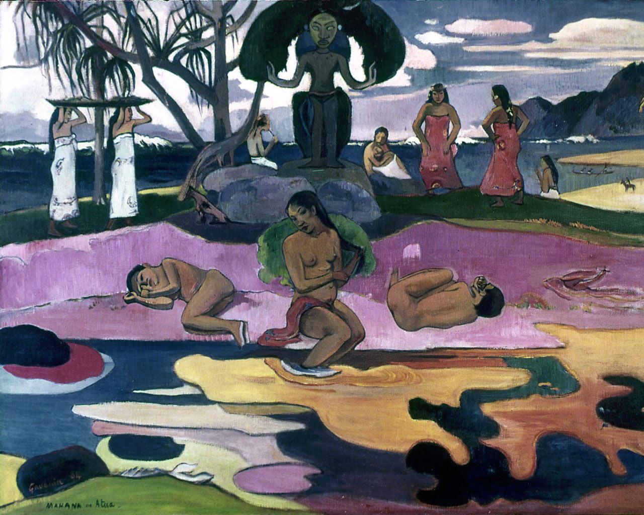 Best artist   Paul Gauguin 1280x1024 Wallpaper 2