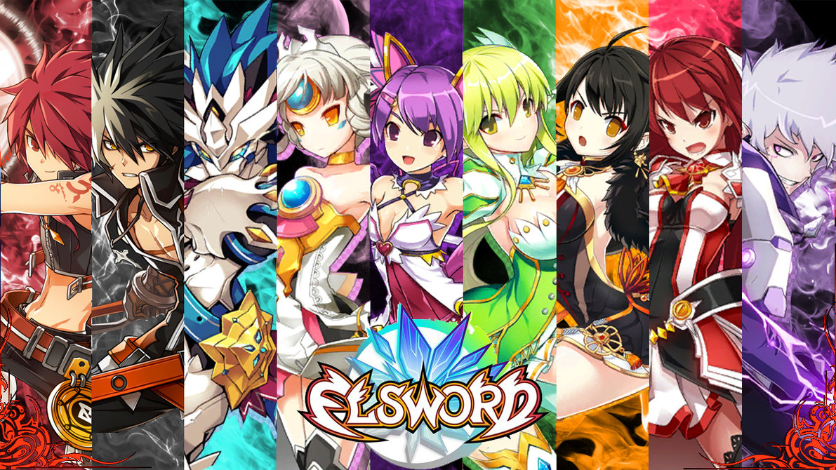 Elsword All Characters By Kickmynose