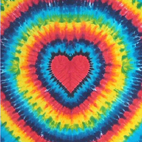 Free download Neon Rainbow Tie Dye Background [500x500] for your