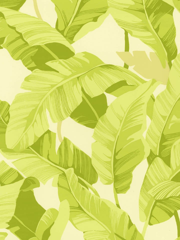 Inspired by the Beverly Hills Hotel Palm Leaf Wallpaper Style Scout 720x960