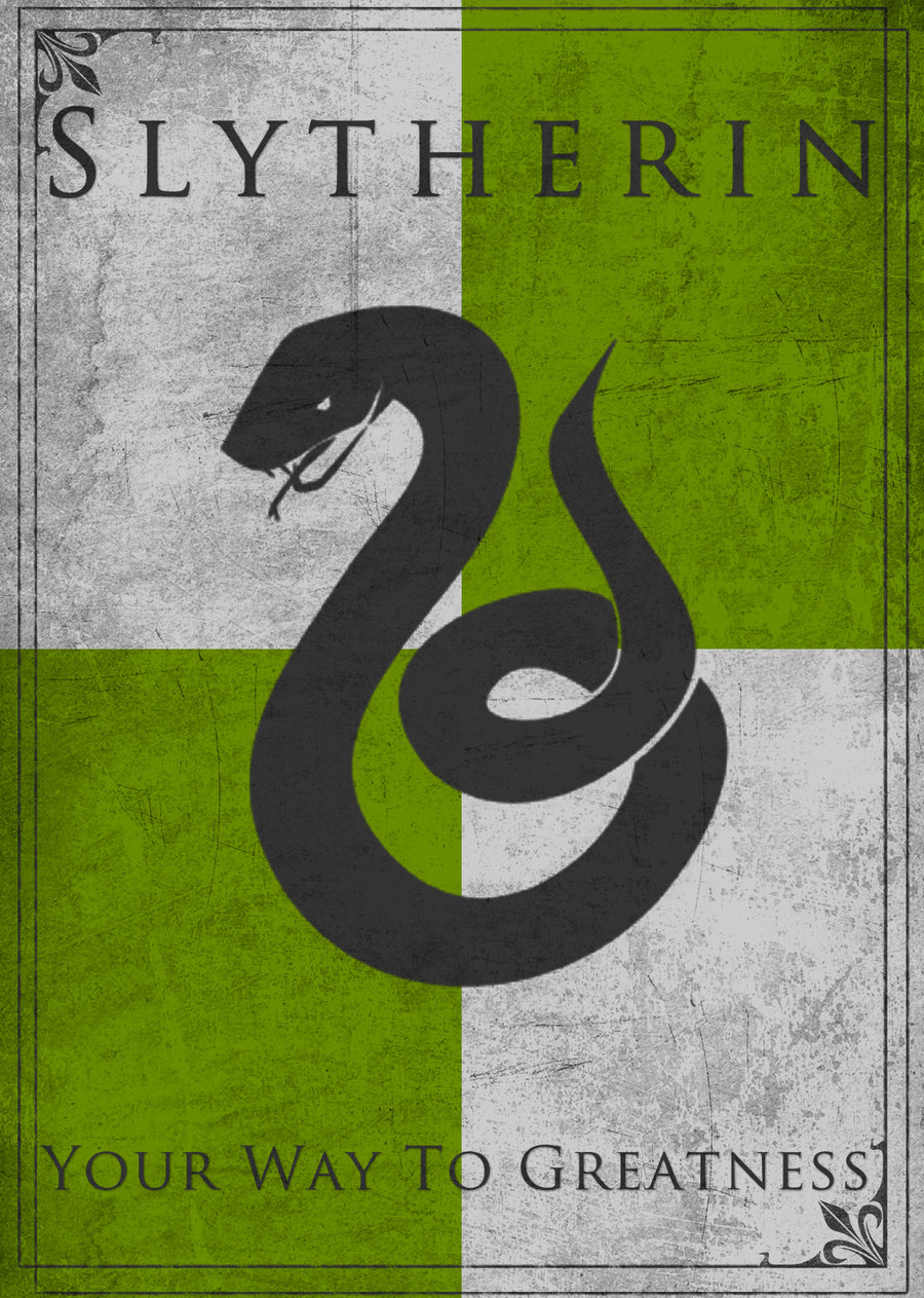 Slytherin iPhone Wallpaper Style Banner By