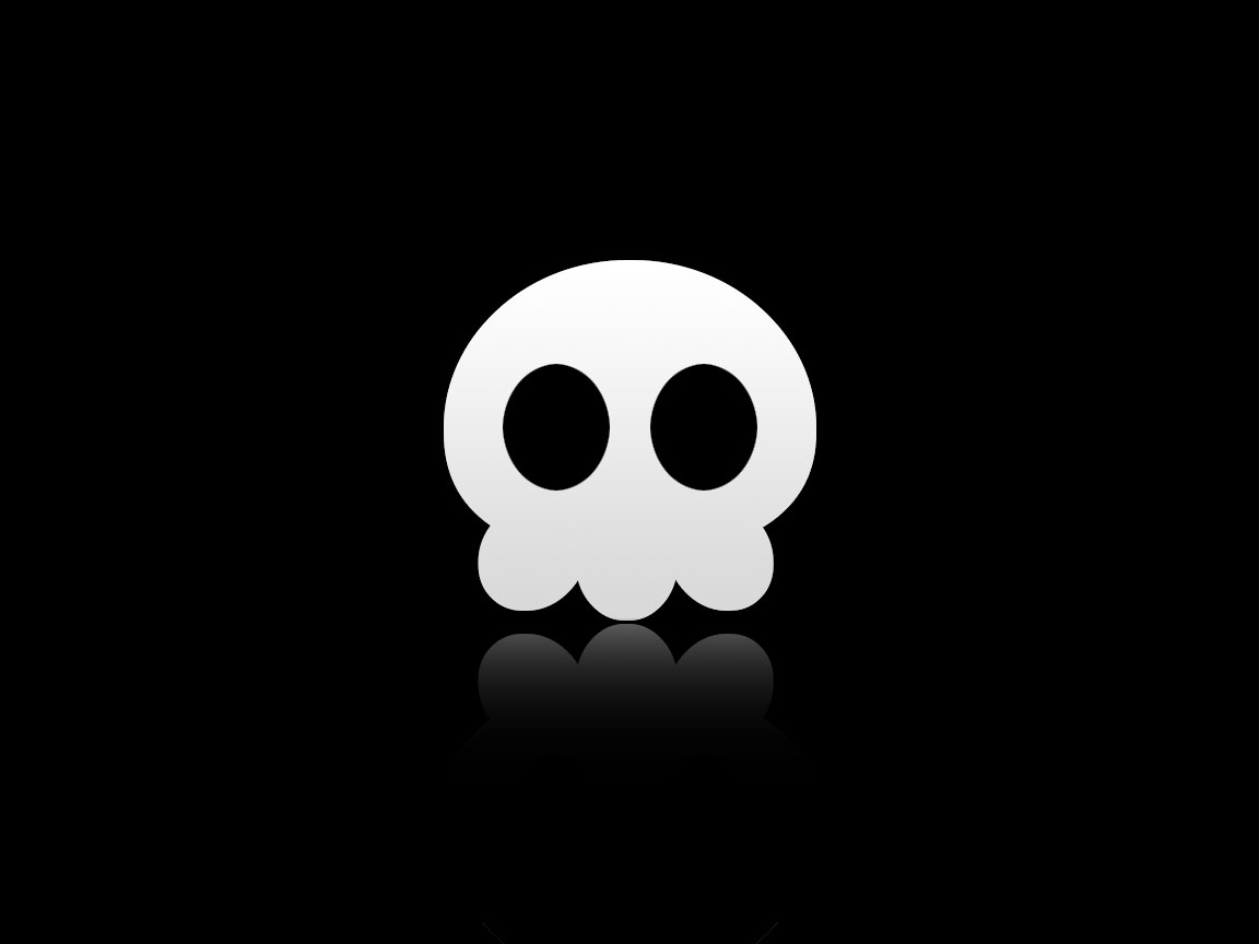 The Bubbly Skull Wallpaper iPhone