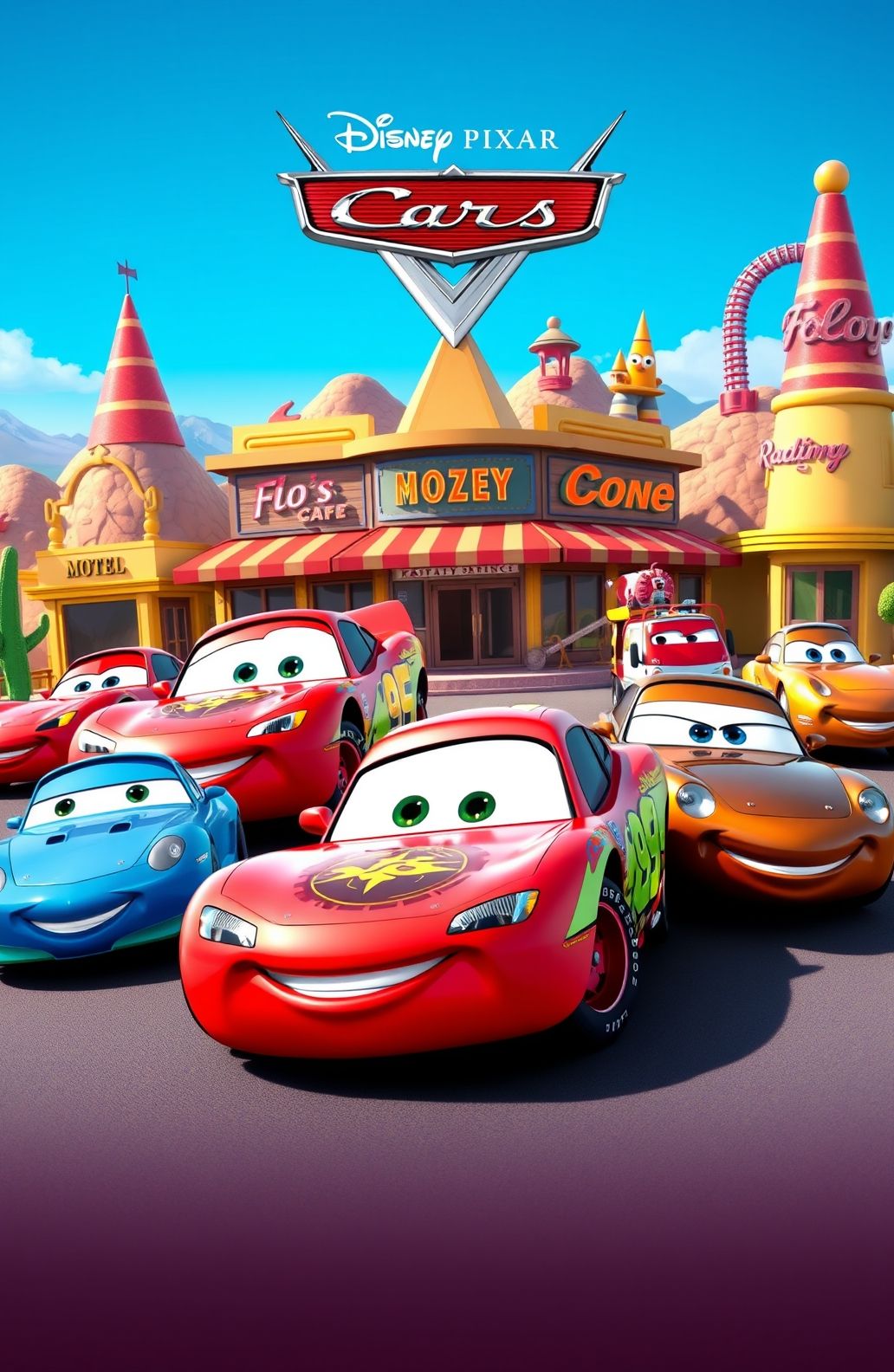 Disney Pixar Cars Wallpaper