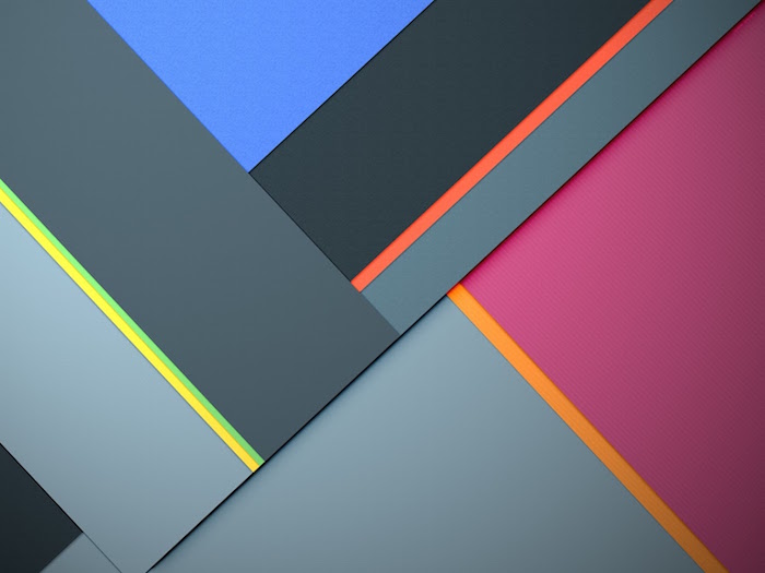 Android Lollipop Material Design Inspired Wallpaper