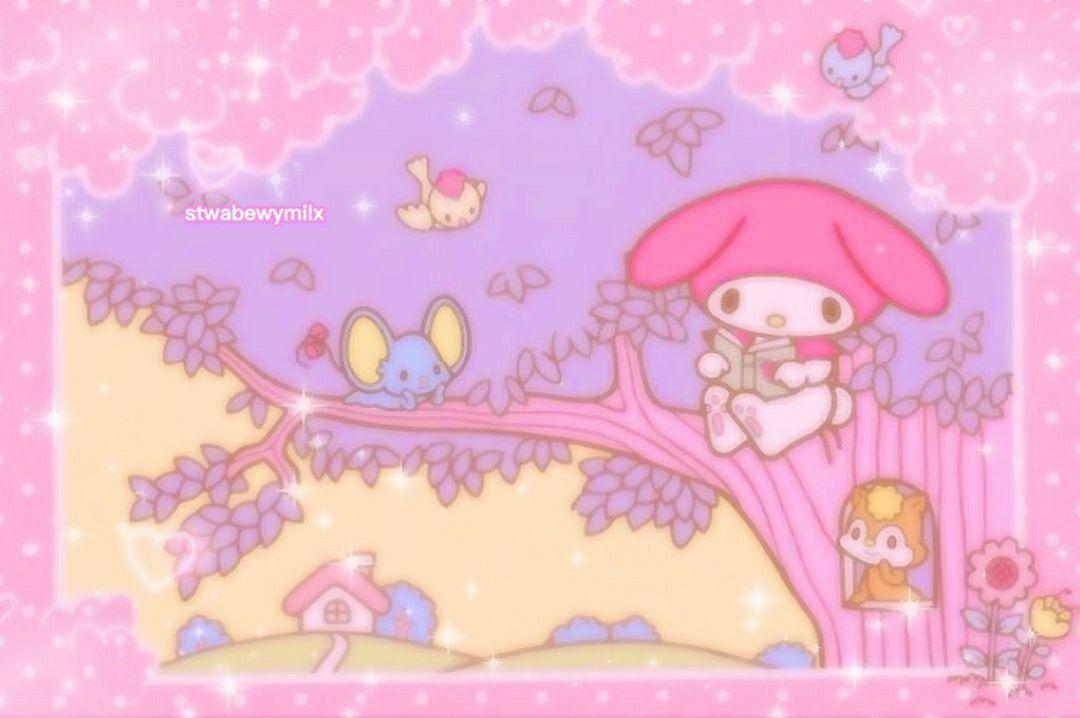 Reallife Fairy On Sanrio Hello Kitty iPhone Wallpaper