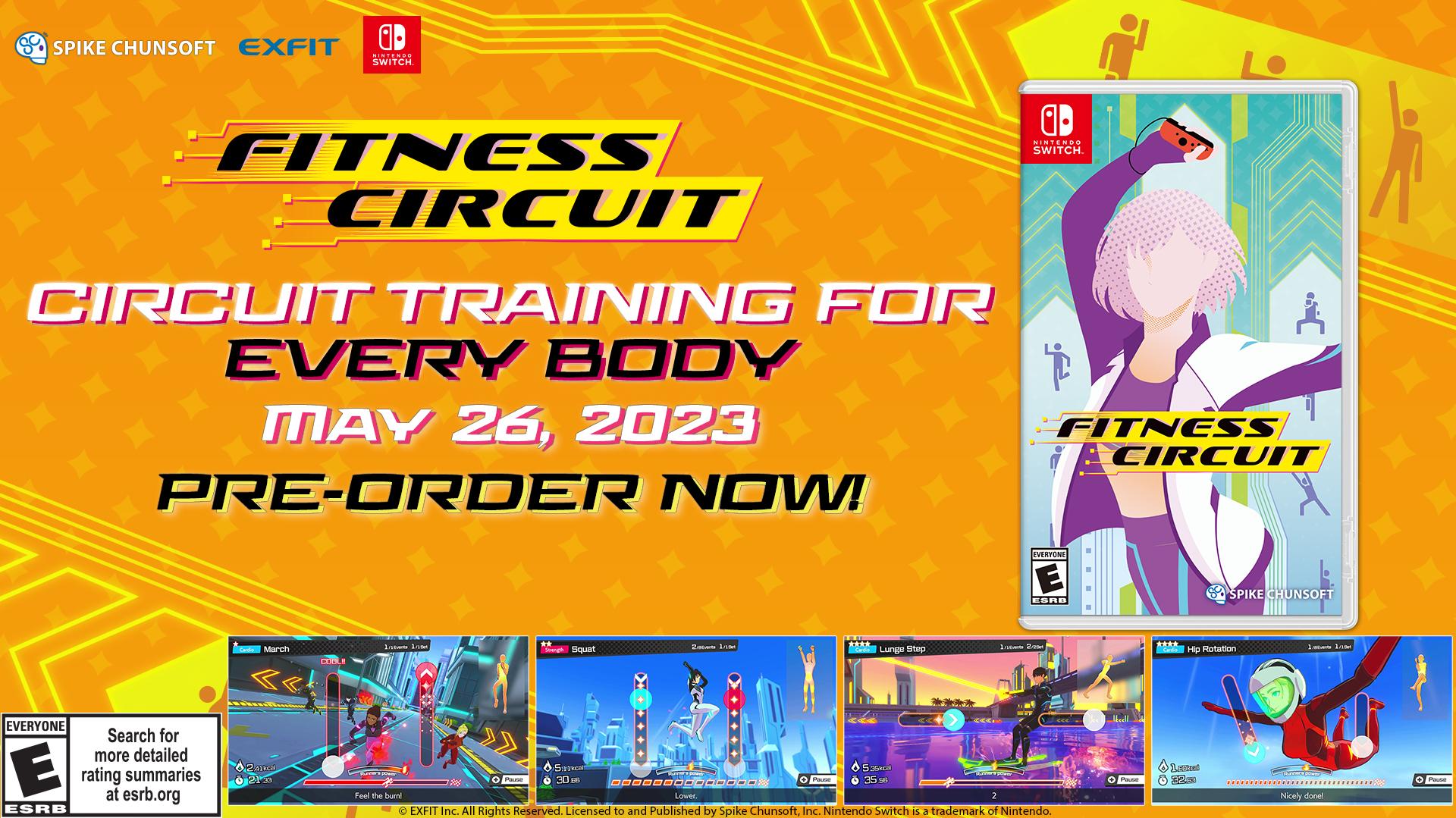 Spike Chunsoft Inc Announces Fitness Circuit for Nintendo Switch
