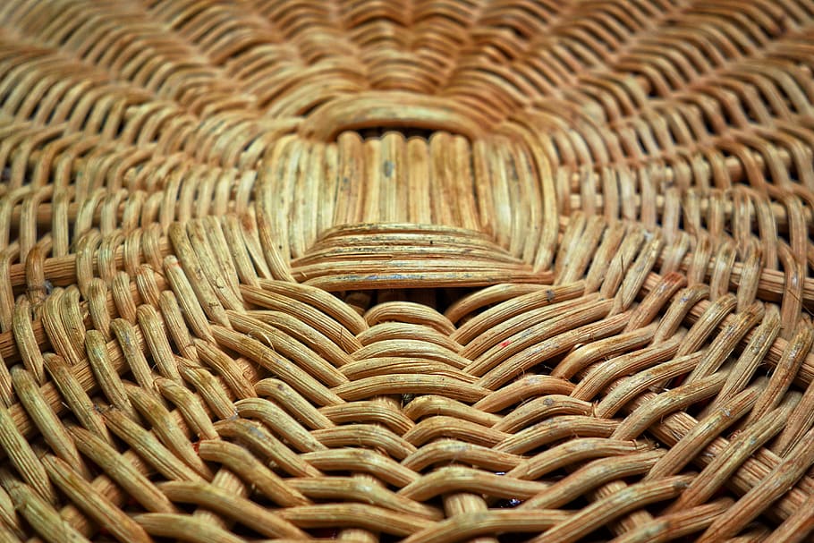 HD Wallpaper Brown Wicker Board Reed Basket Weaving