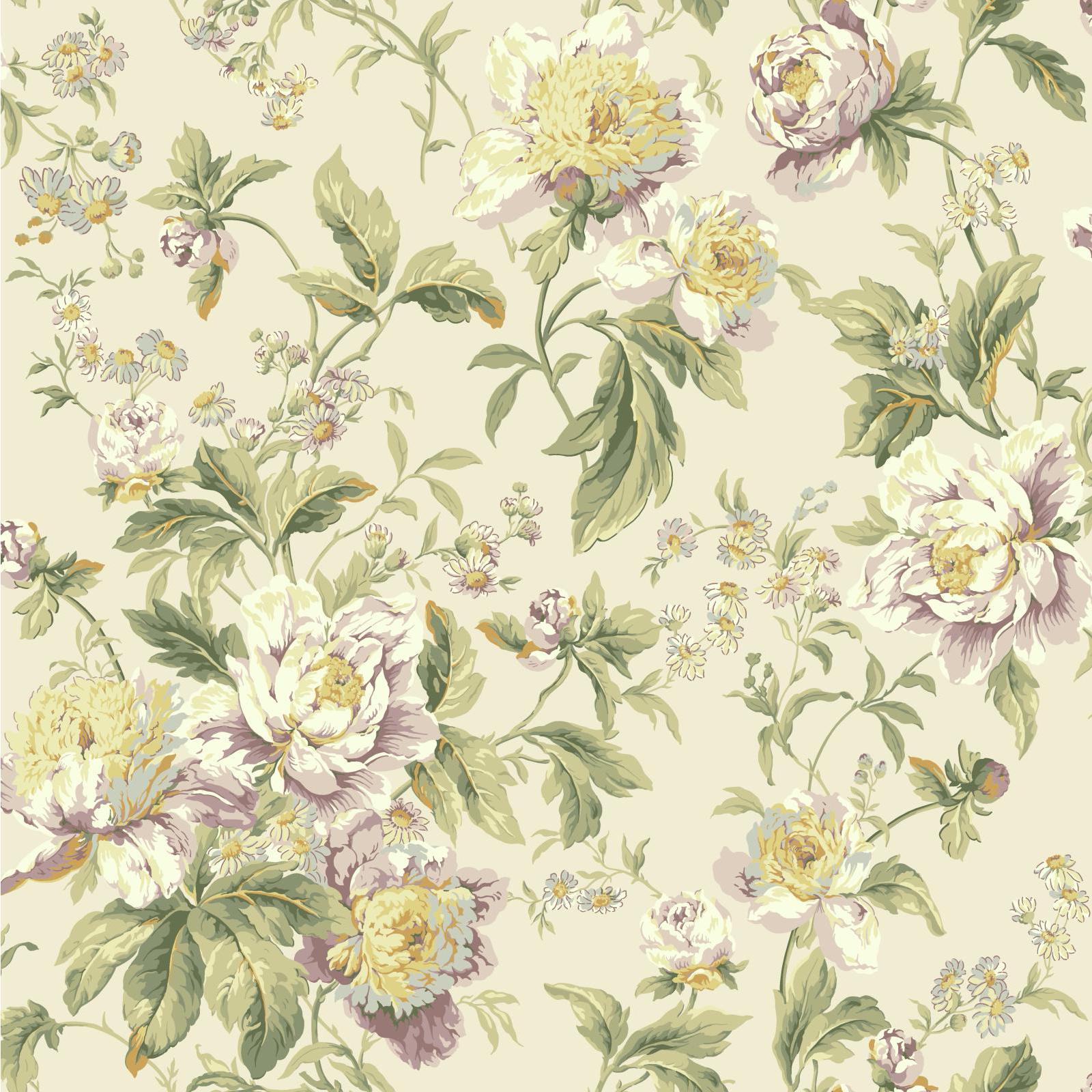 Wallpaper York Wallcoverings Waverly Classics Forever Yours