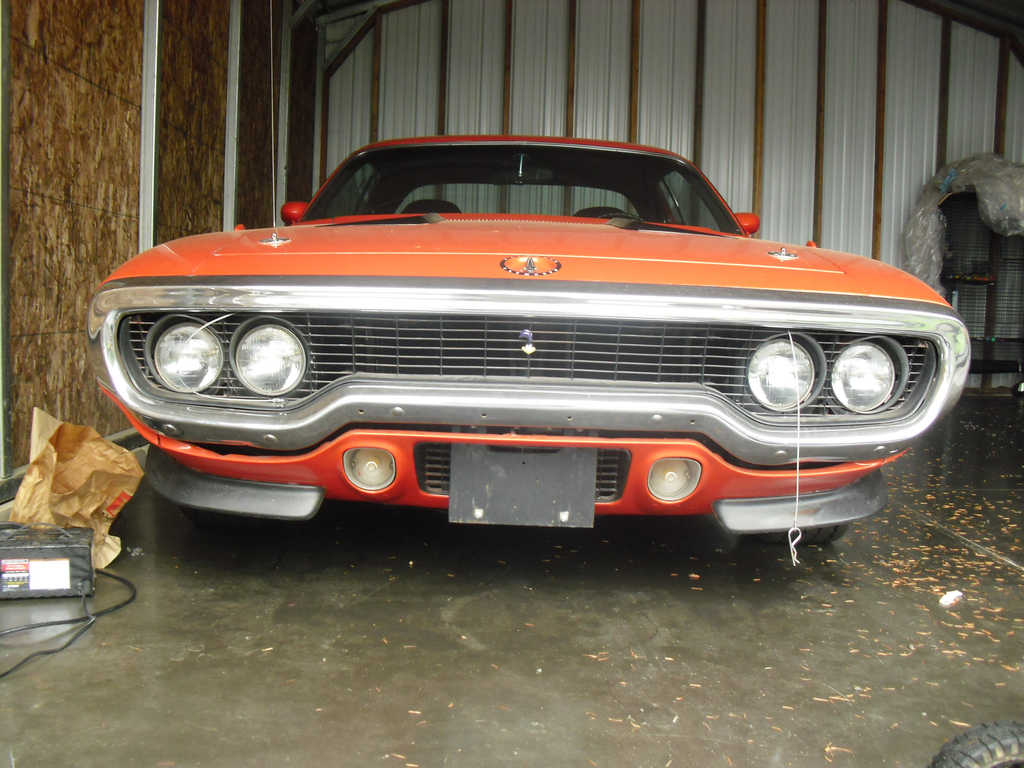 Car Stock Roadrunner Front By Michellesparanormal